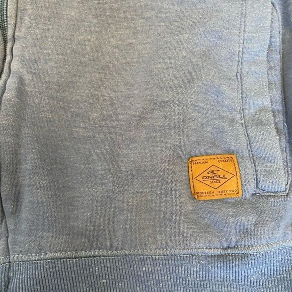 ONEILL Graphic Zip Up Hoodie with Pockets S - Picture 8 of 10